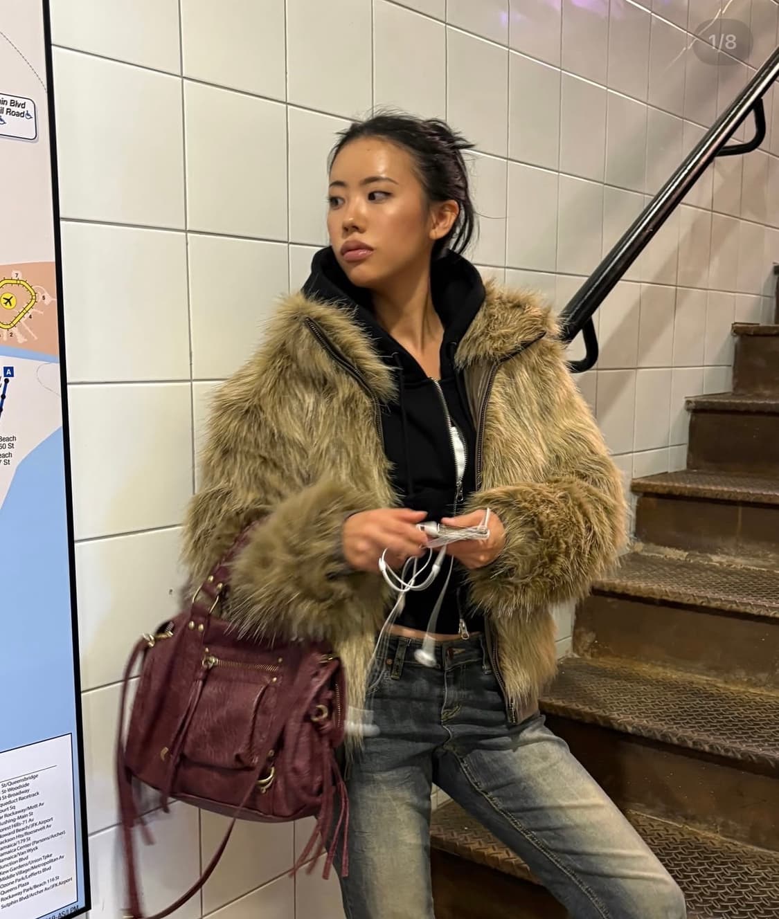 웰빙익스프레스 퍼자켓 그레이s 상품이미지3