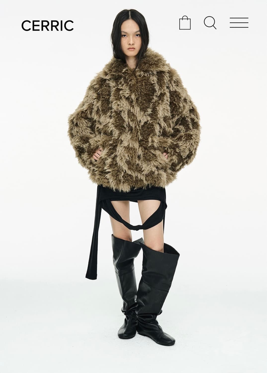 Cerric 세릭 퍼자켓 상품이미지2