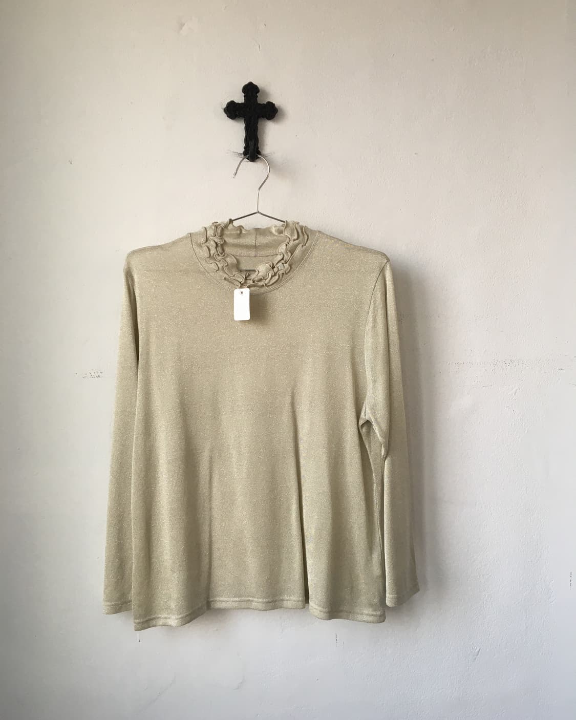 Glitter high neck sleeve 상품이미지2