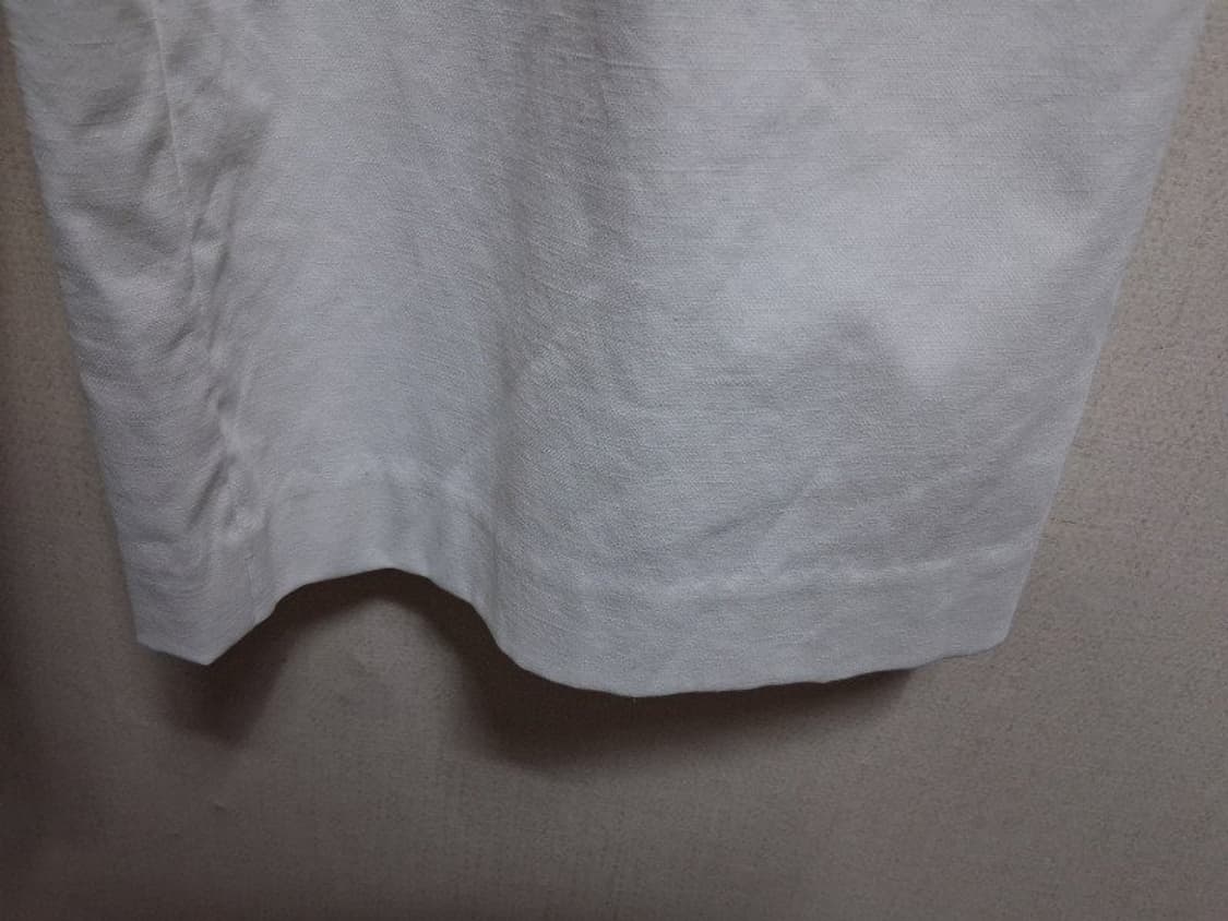 일본구제 PLST 흰색 큐롯팬츠 춘하 계절 8부 9부 
 상품이미지5
