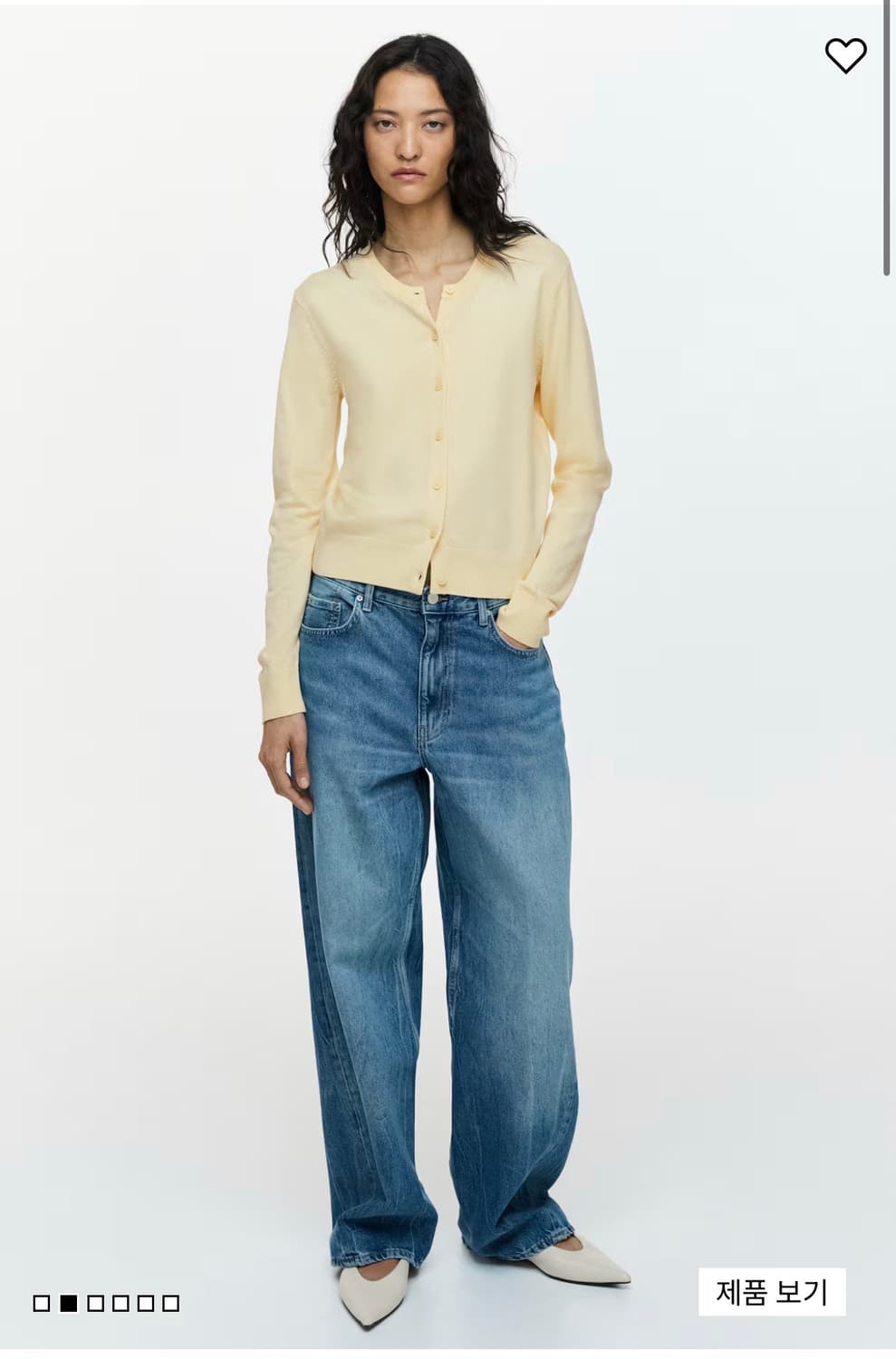 H&m 파인니트 가디건 상품이미지2