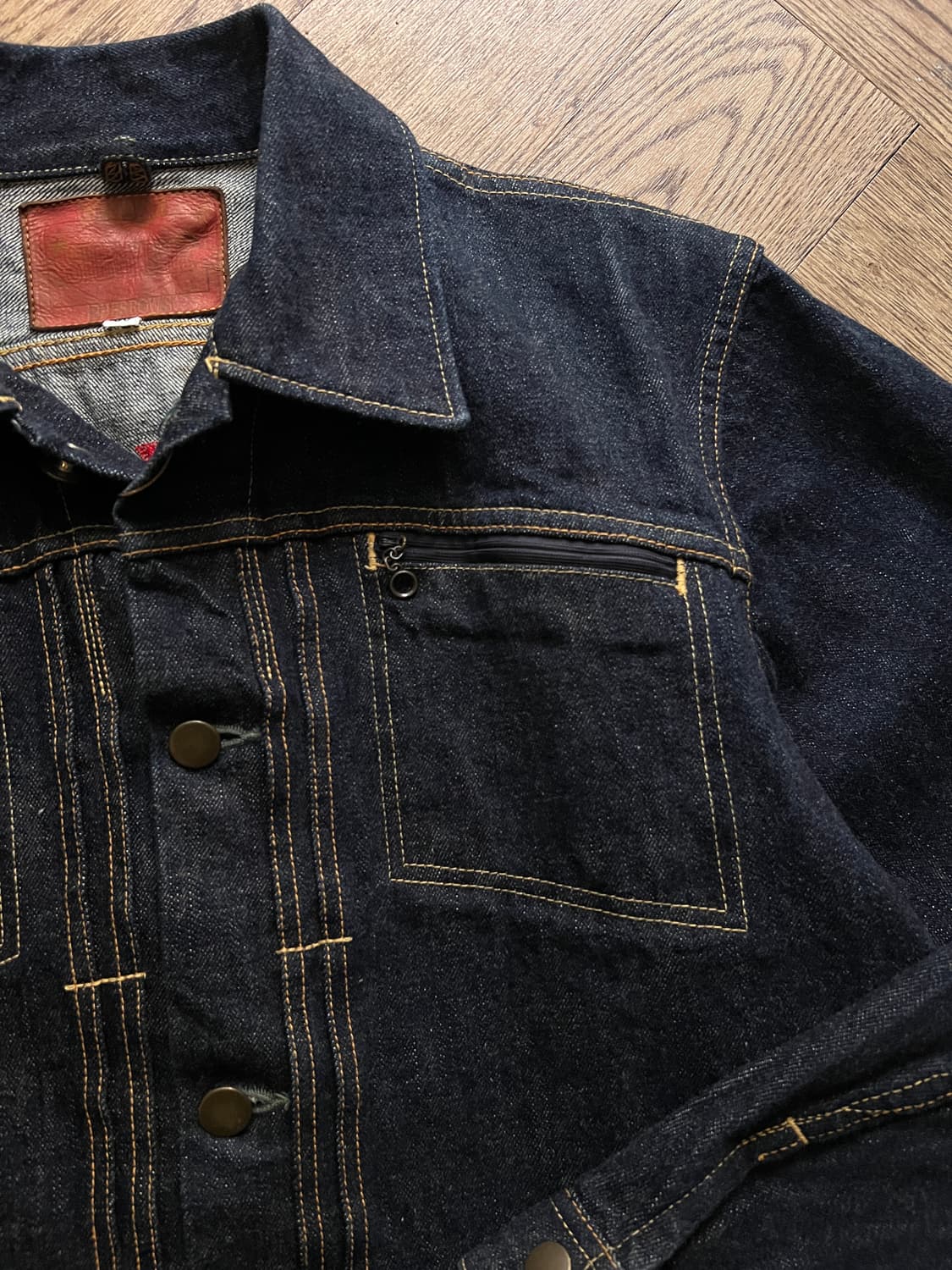 [38]Pherrow's 페로우즈 뉴 멕시코 네이티브 2세대 데님 자켓 상품이미지3