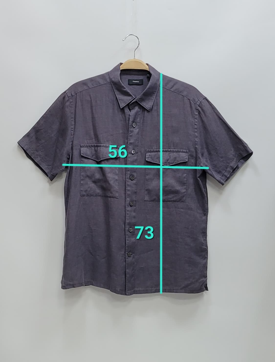 theory 띠어리 어빙 린넨 셔츠 / 남 M (추천 95) 라이트퍼플
 상품이미지10
