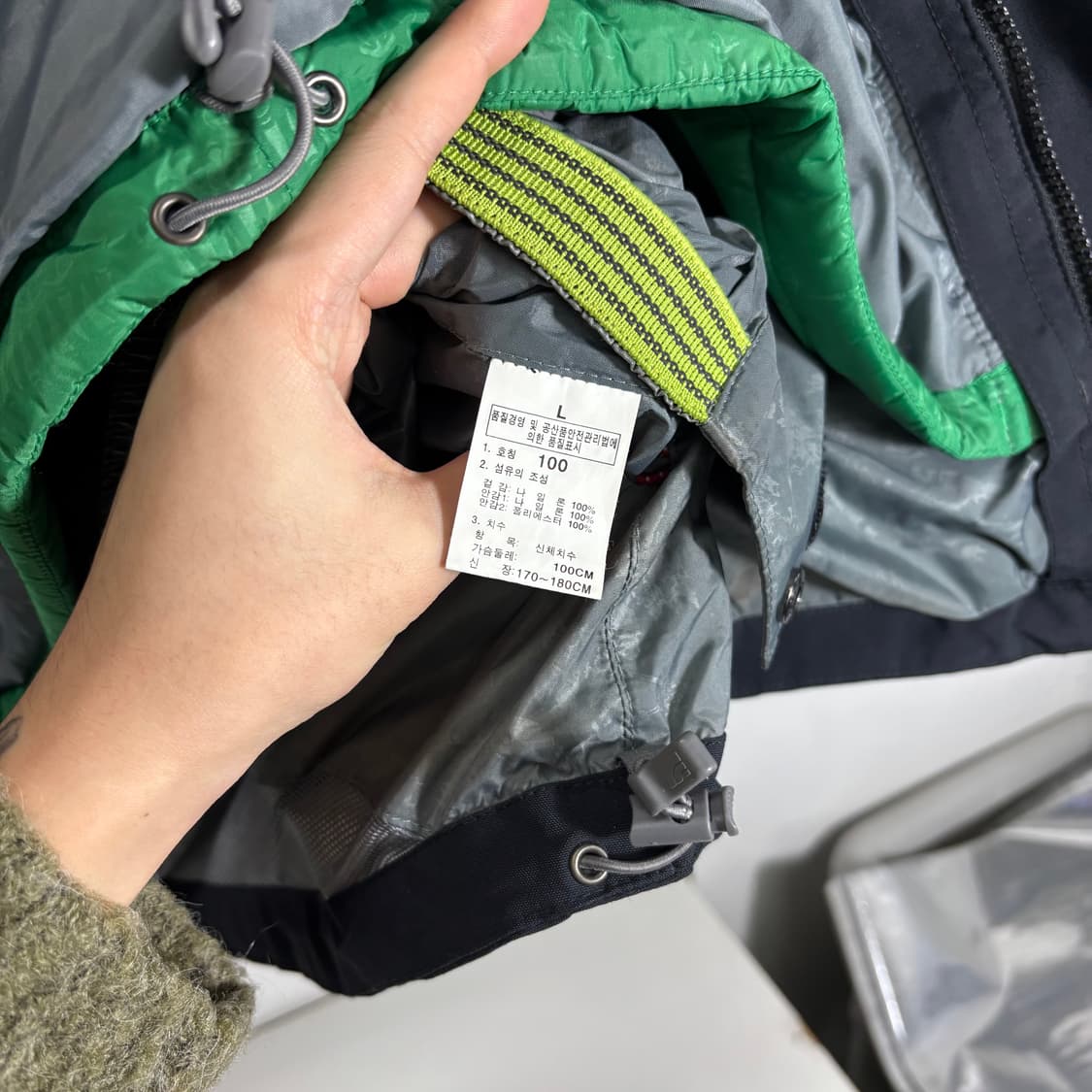 L 105 노스페이스 내피탈부착 하이벤트점퍼 상품이미지7