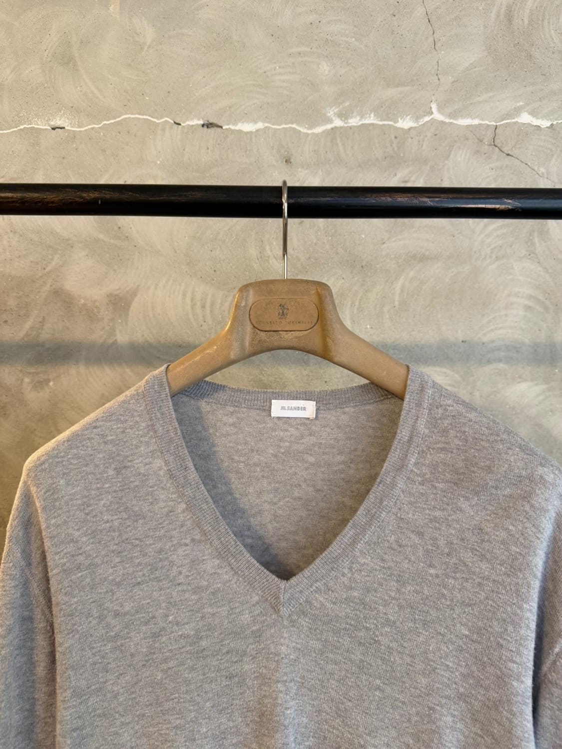 질샌더 브이넥 니트 100 상품이미지4