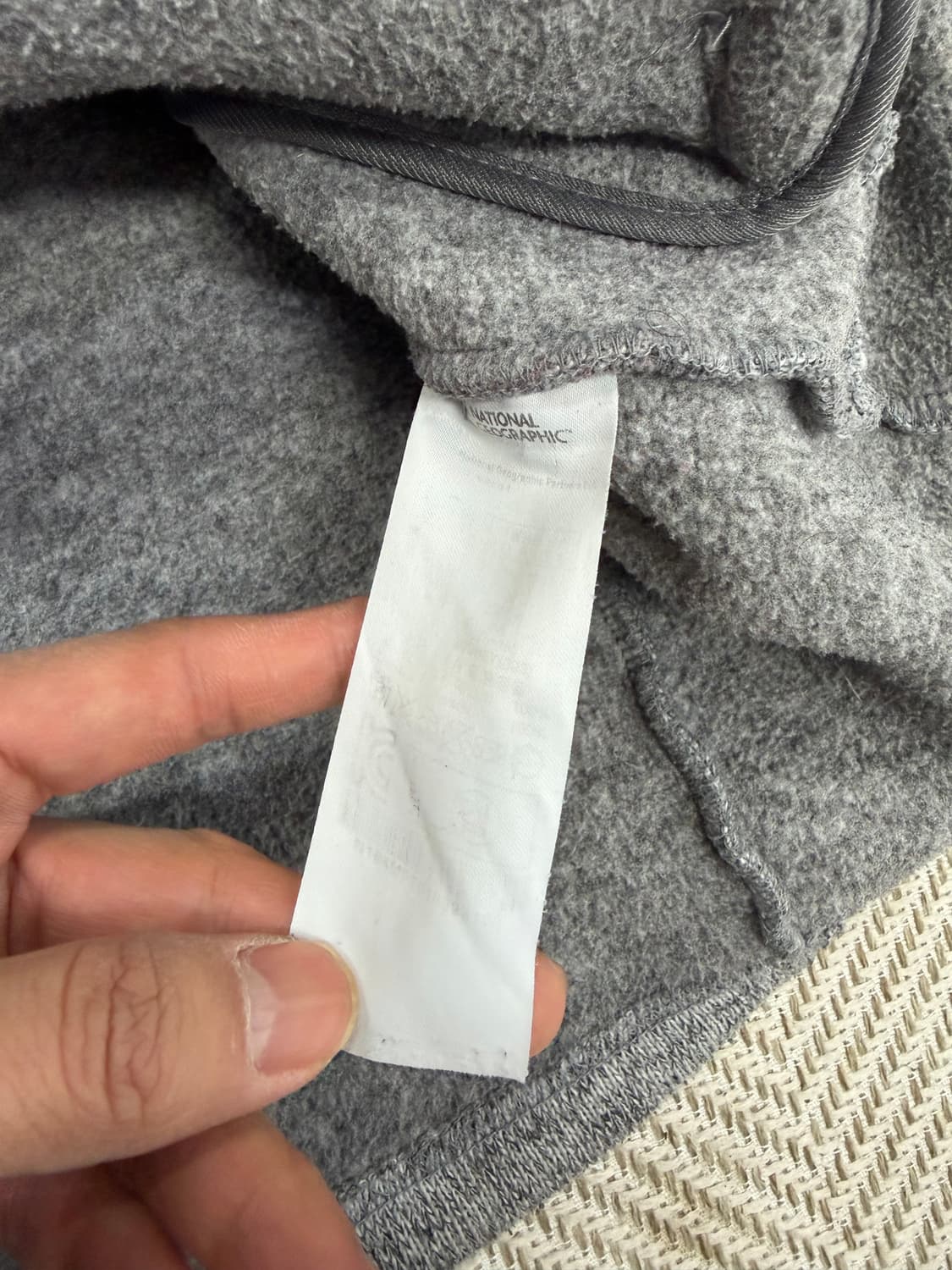 정품) 내셔널지오그래픽 니트 풀집업 자켓 XL 상품이미지8