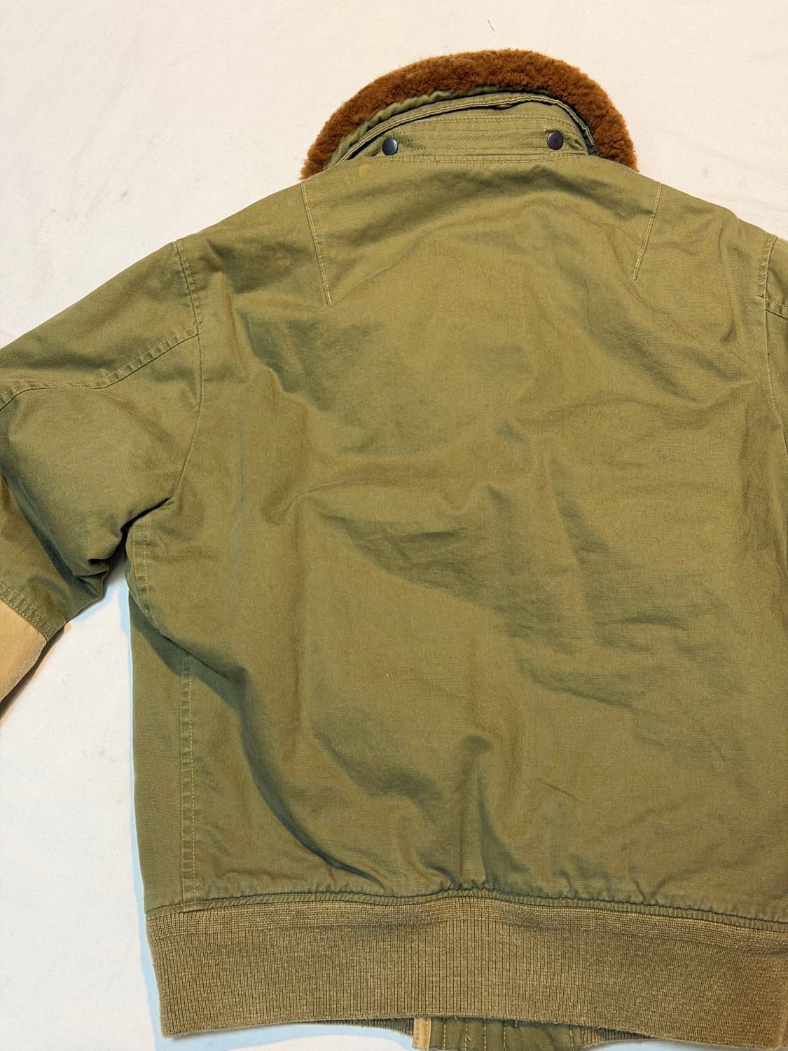 폴로 랄프로렌 B-15a 플라이트 봄버자켓 카키 상품이미지2