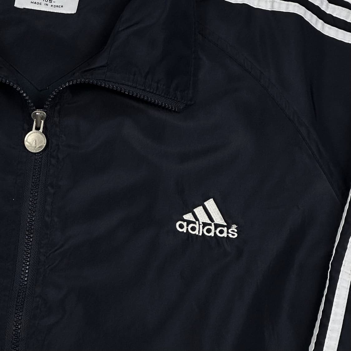 아디다스 레트로 박시 삼선 바람막이 자켓 (XL) 상품이미지3
