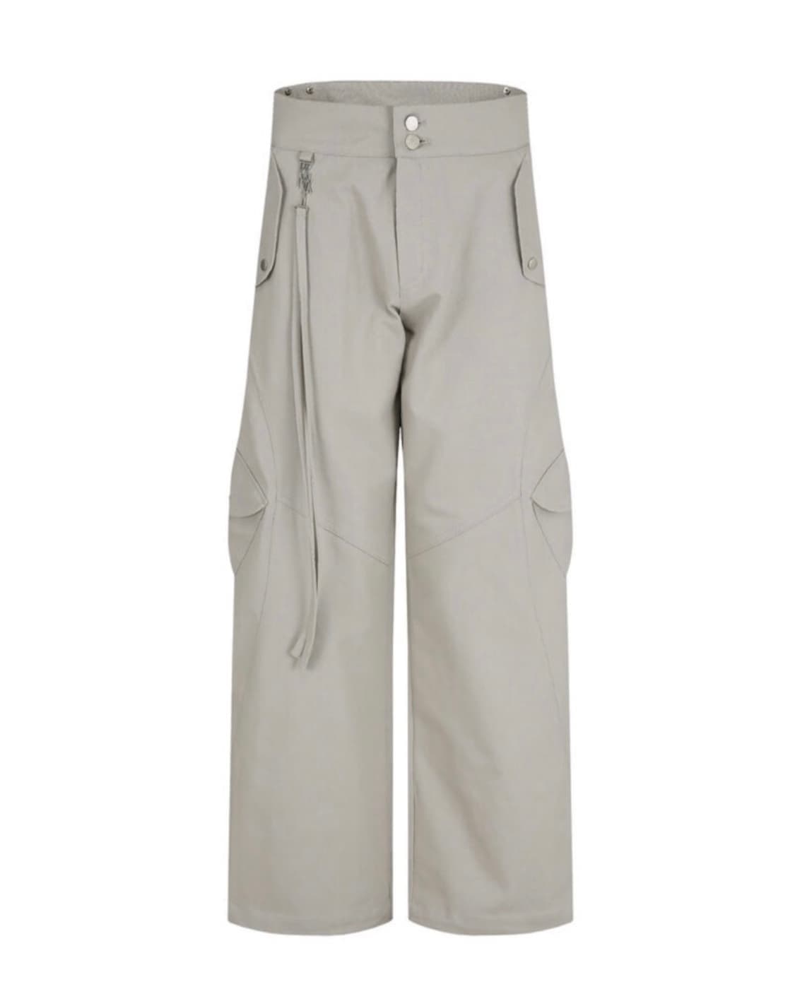 카시코 미드라이즈 카고 팬츠 베이지M 상품이미지1