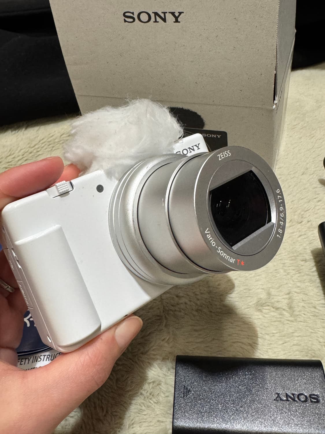 소니 ZV-1m2 화이트 브이로그 카메라 상품이미지3