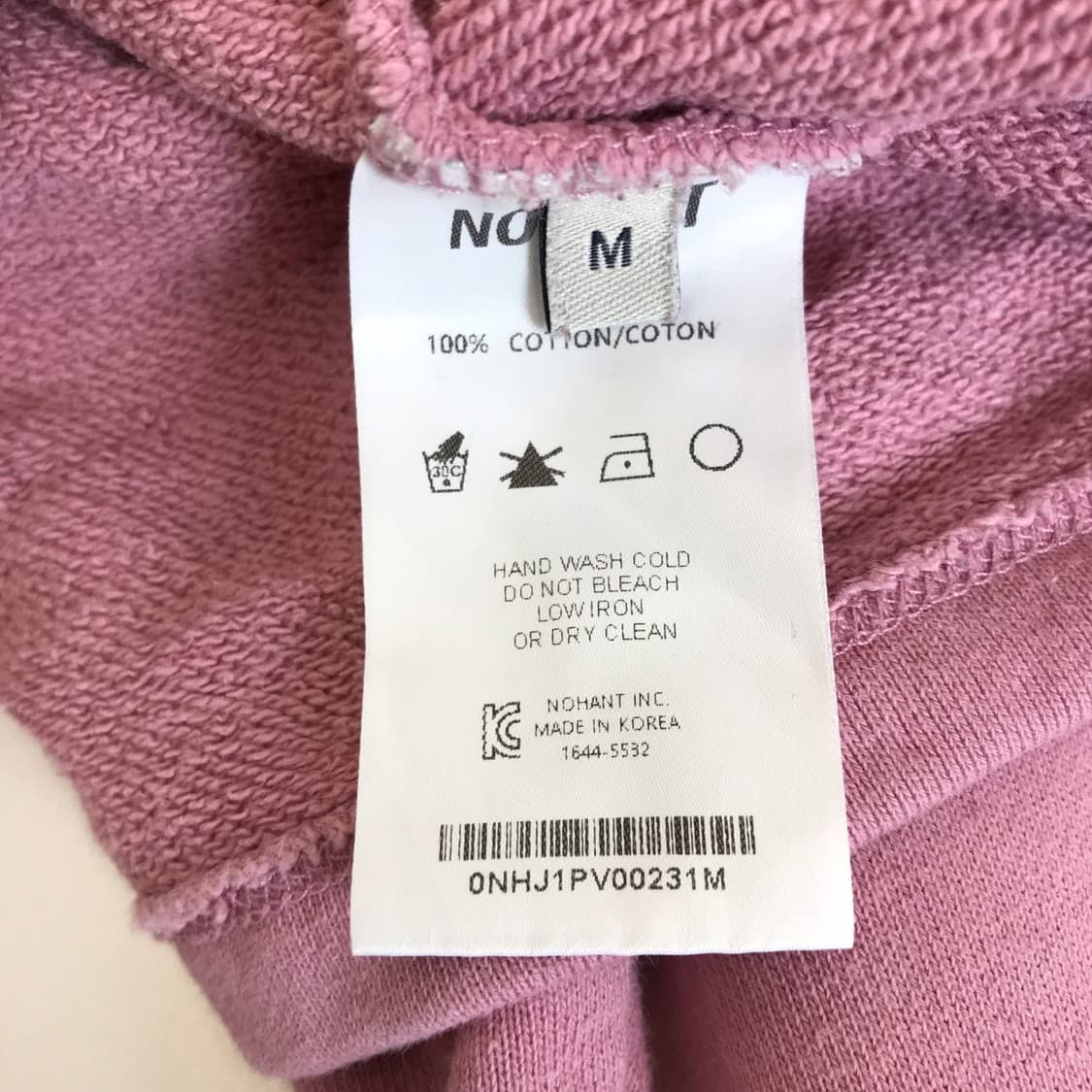 노앙 NOHANT 트임절개 후드티셔츠 [M] 상품이미지6