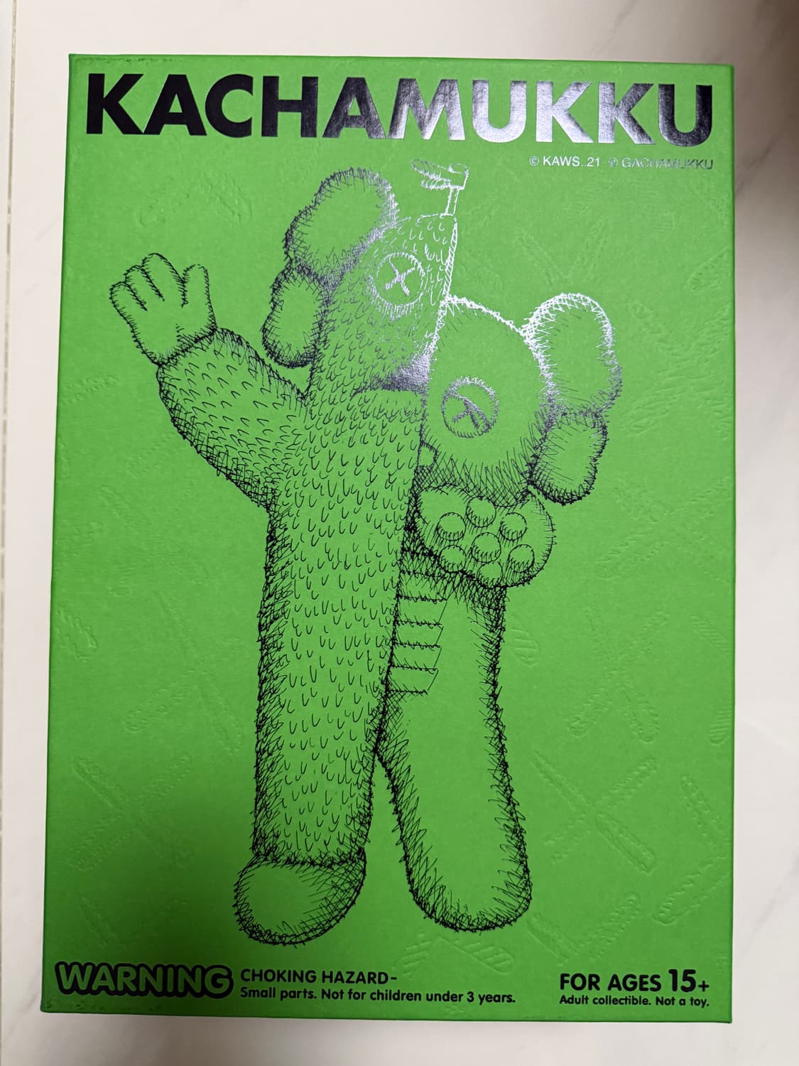 카우스 카챠무쿠 바이닐 피규어 그린 레드 상품이미지5