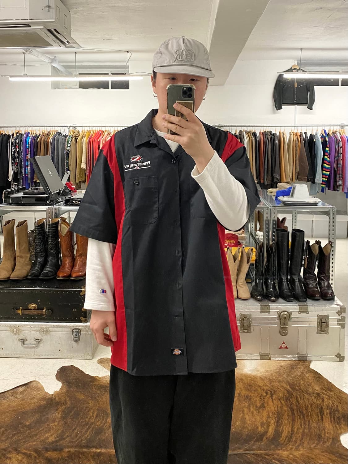 DICKIES racing mechanic shirts 디키즈 레이싱 상품이미지1