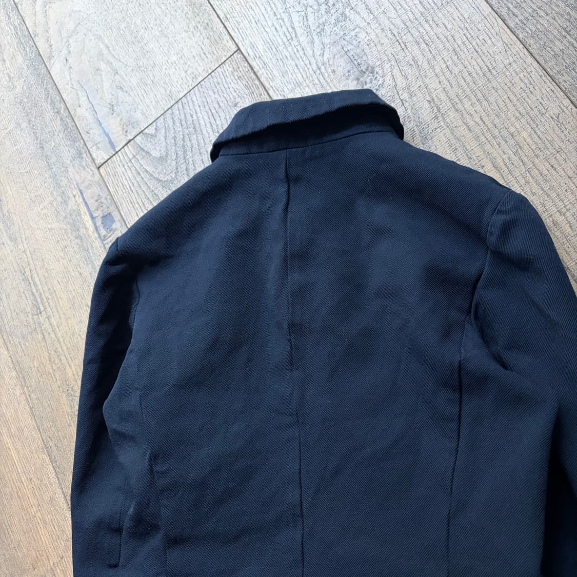 Round Collar Polyester Jacket 상품이미지6