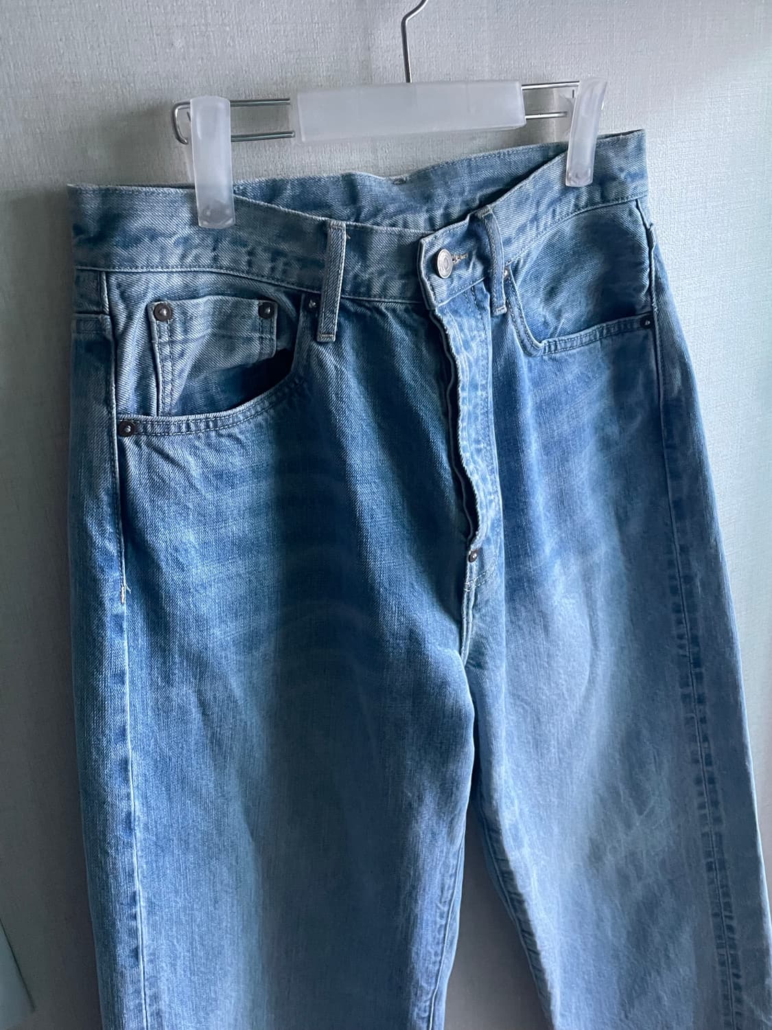비헤비어 523L 셀비지 데님 팬츠 28(29-30) 상품이미지2