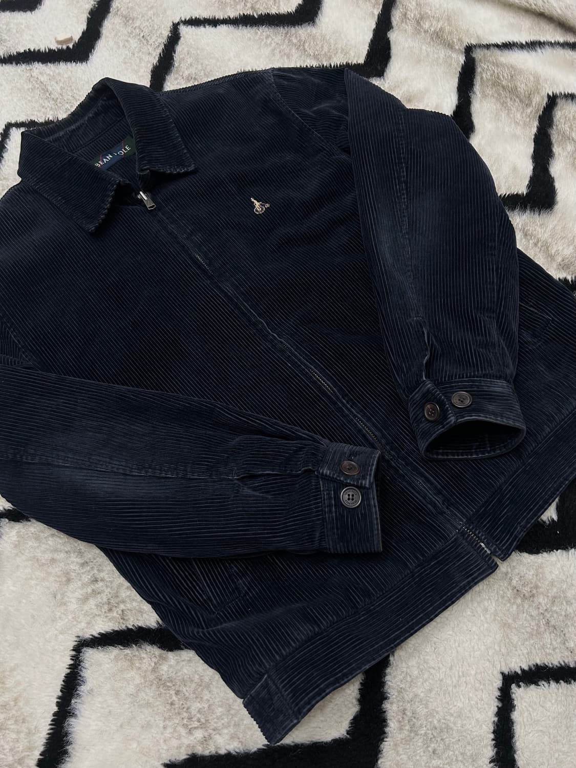 [S]빈폴 코듀로이 블루종 자켓/네이비 상품이미지2