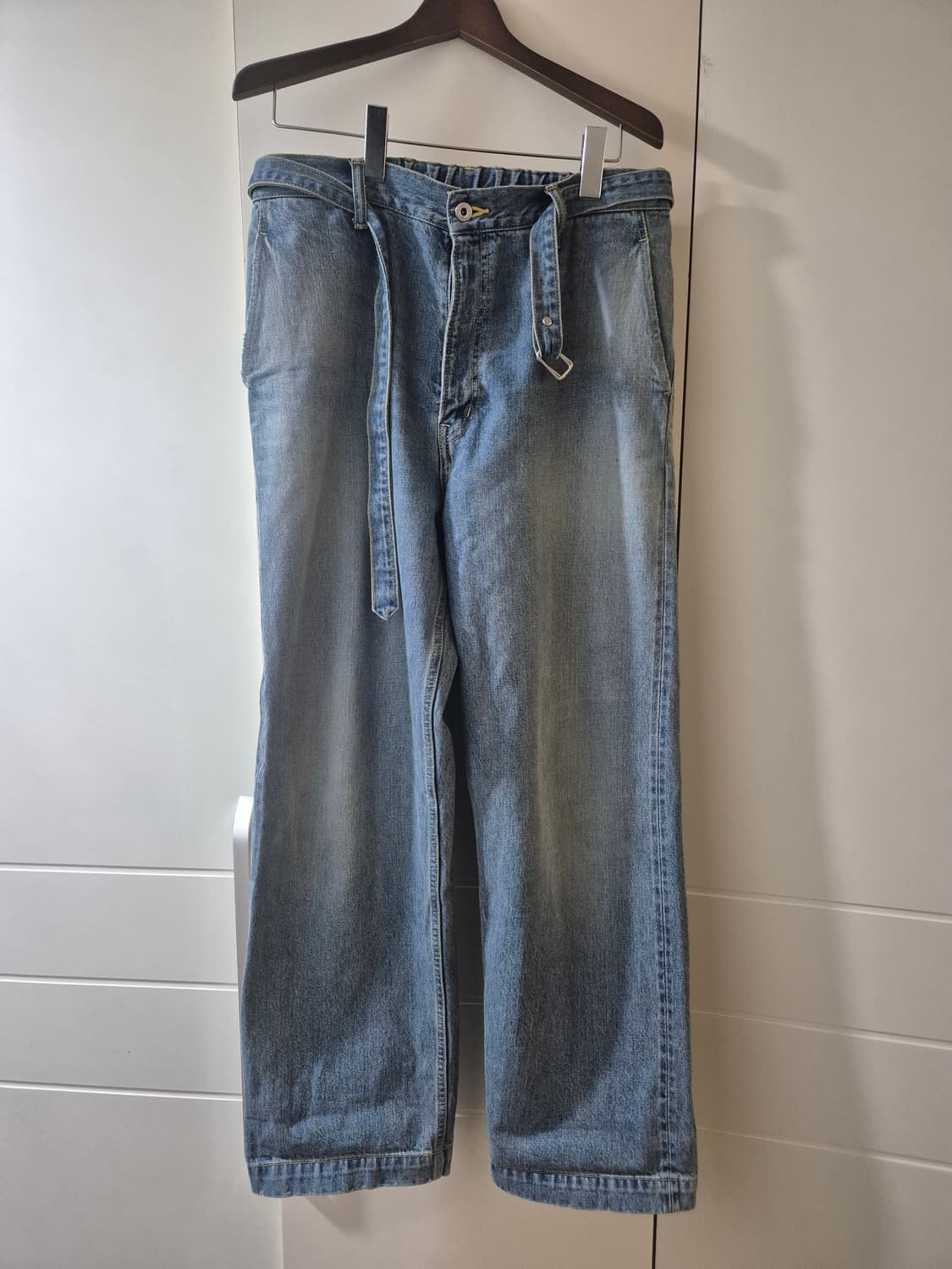 요코사카모토 24fw belted denim 상품이미지4