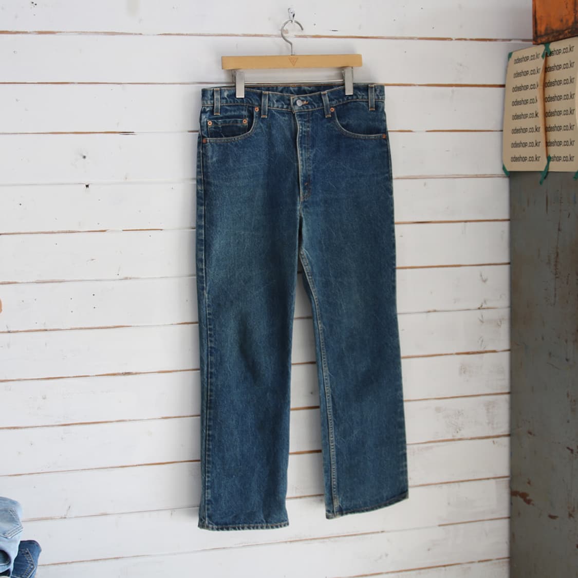 (착용컷) 90's 리바이스 517 부츠컷 진 (남성용 34.5) 상품이미지1