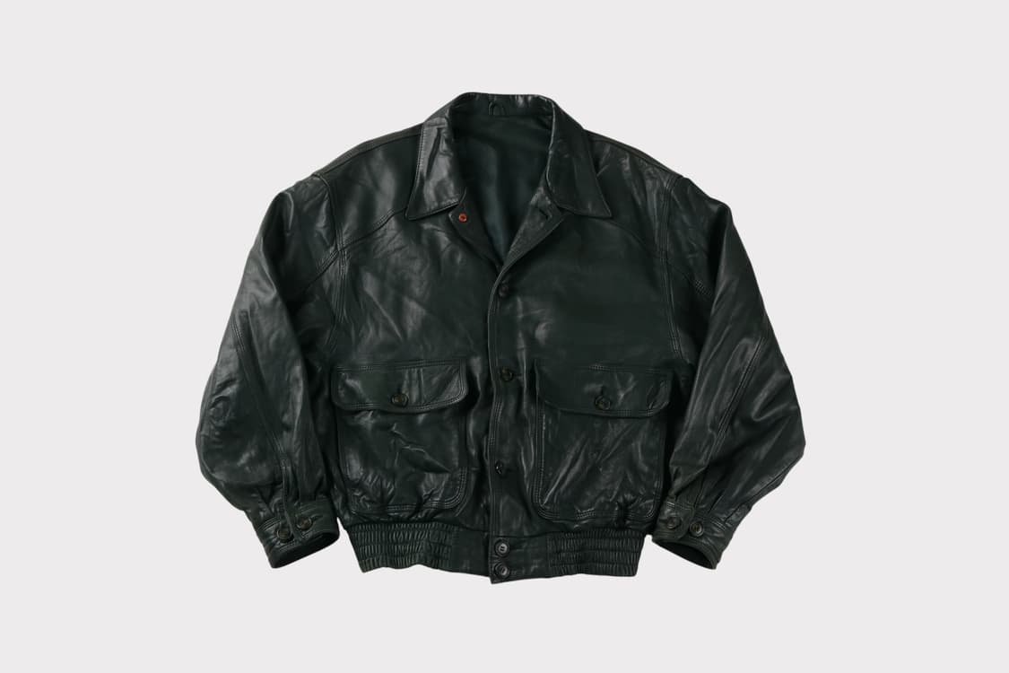 [L] 빈티지 이탈리아 양가죽 자켓 상품이미지1