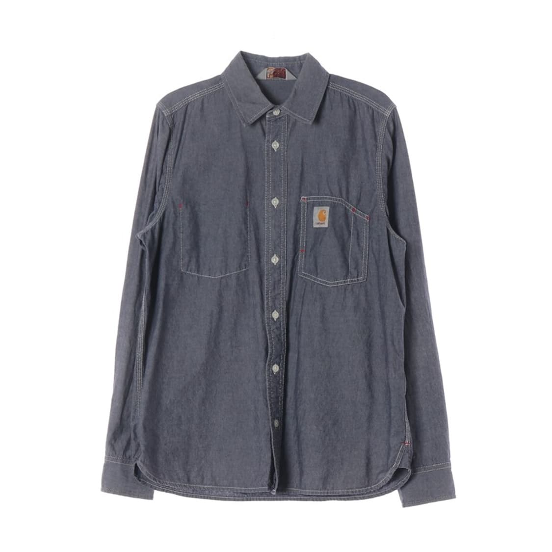 칼하트 WIP L/S 스테이트 셔츠 네이비 S 상품이미지1