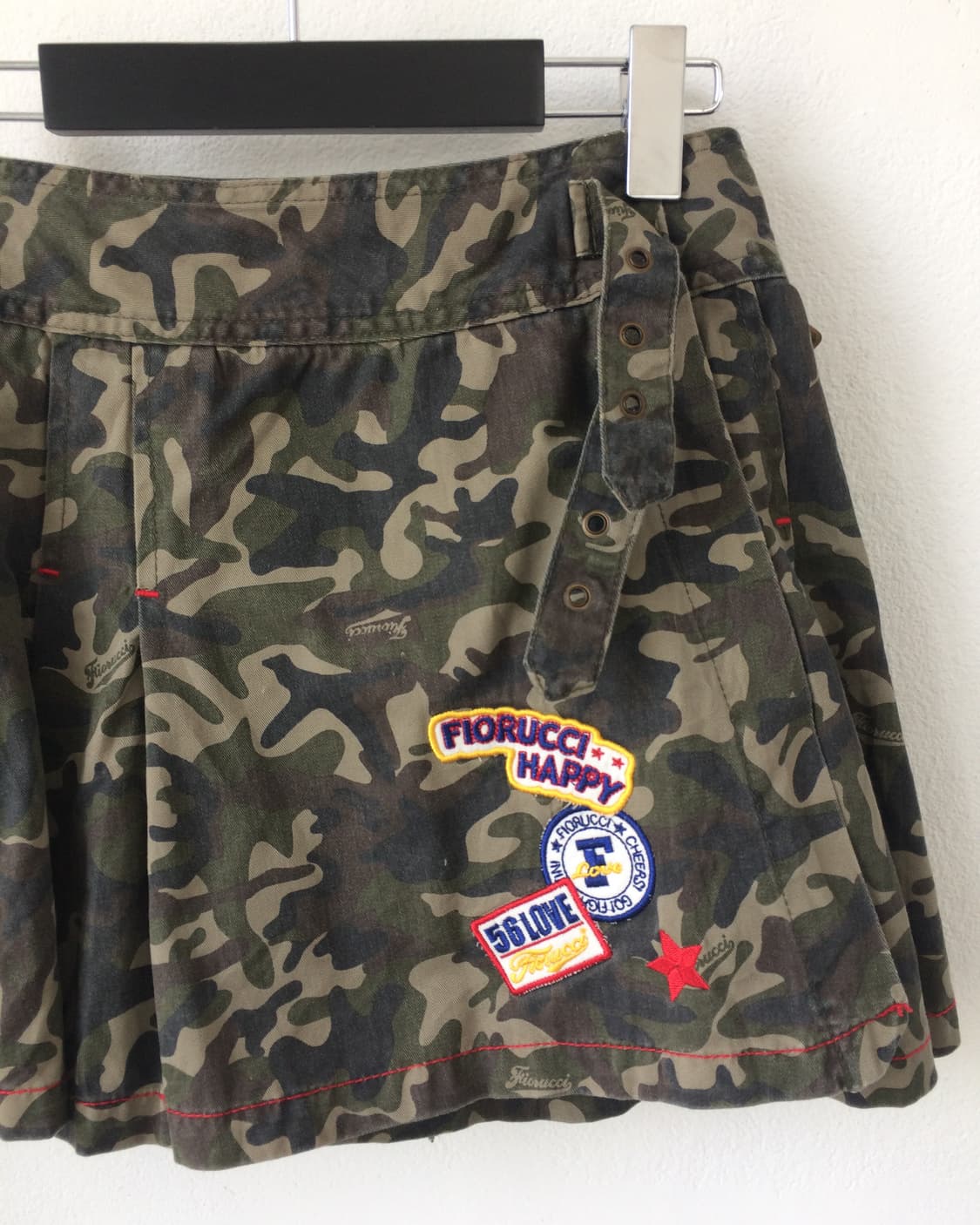 belted camo pattern mini skirt 상품이미지4