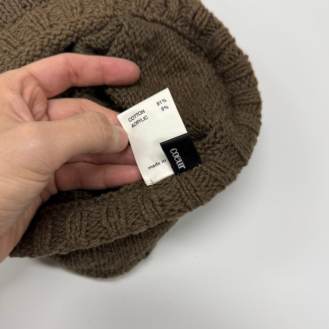 Kjima Takayuki (Coeur) knit casquette 상품이미지9