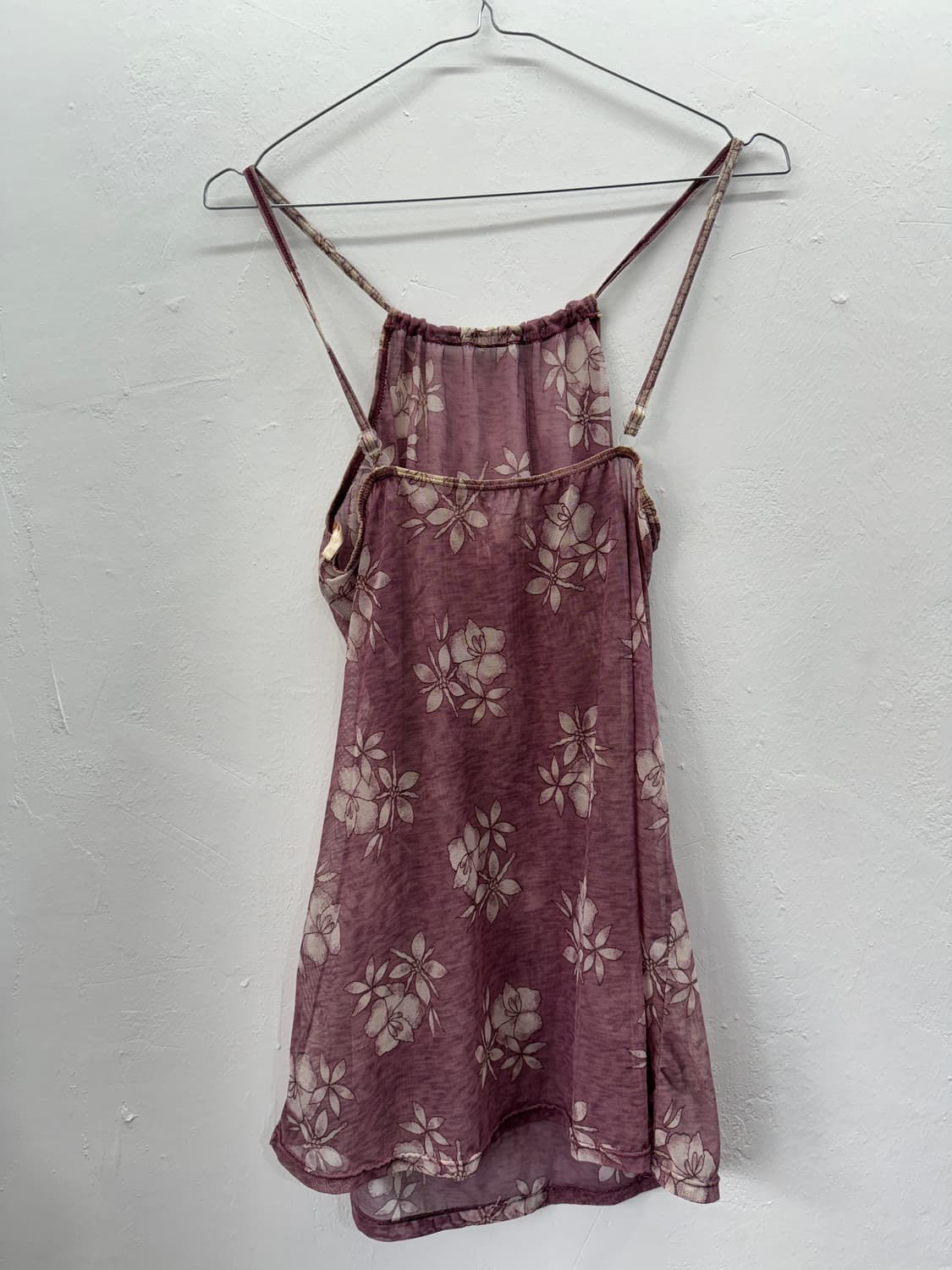 flower seethrough sleeveless 상품이미지4