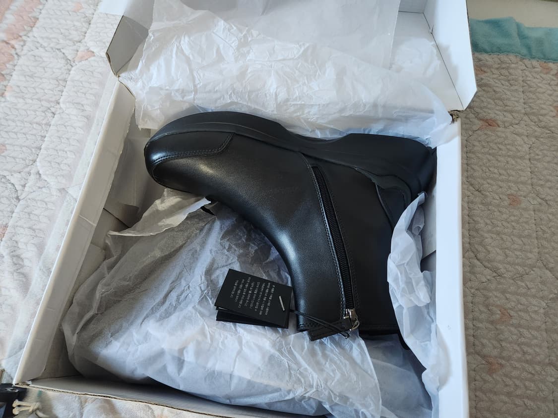 (새상품) SYSTEM HOMME 시스템 옴므 가죽 워커 260 사이즈 상품이미지4