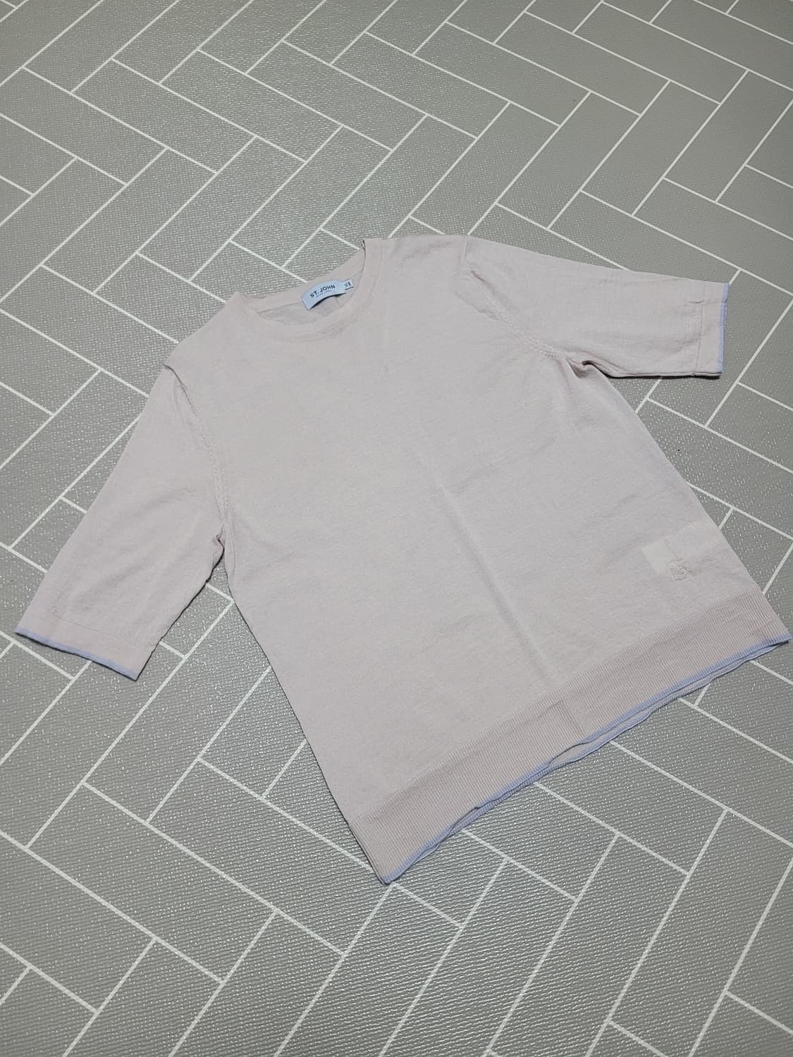 ST.JOHN 센존 블루라벨 모 니트 가디건 세트 XL 상품이미지4