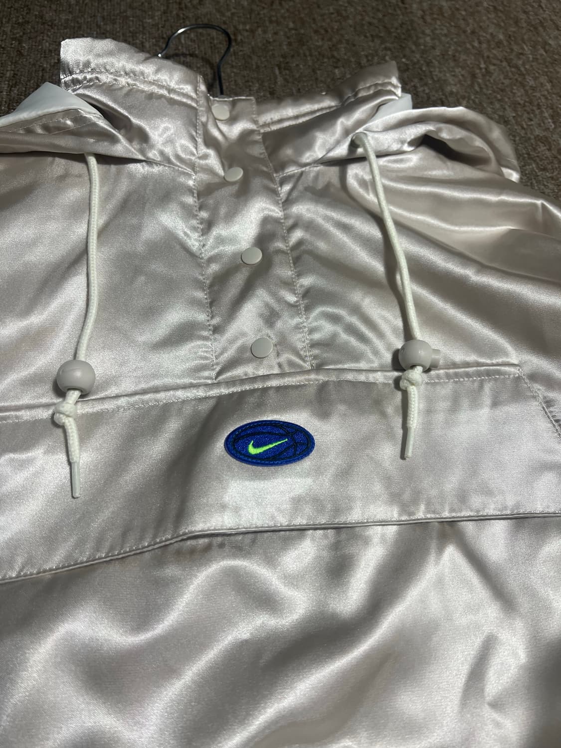 여성) 나이키 크롭 후드자켓 S 상품이미지3