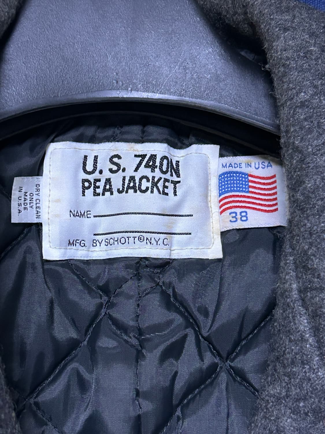 쇼트 schott 피코트 38 상품이미지2