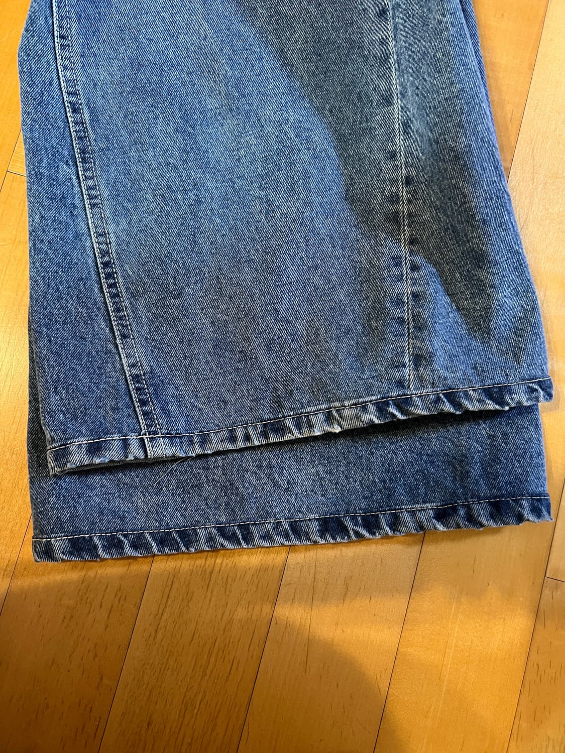 트리밍버드 와이드 청바지 M 상품이미지6