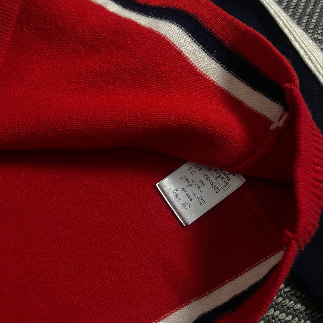 00s 엄브로 잉글랜드 국대 레트로 니트 y 3522 상품이미지5