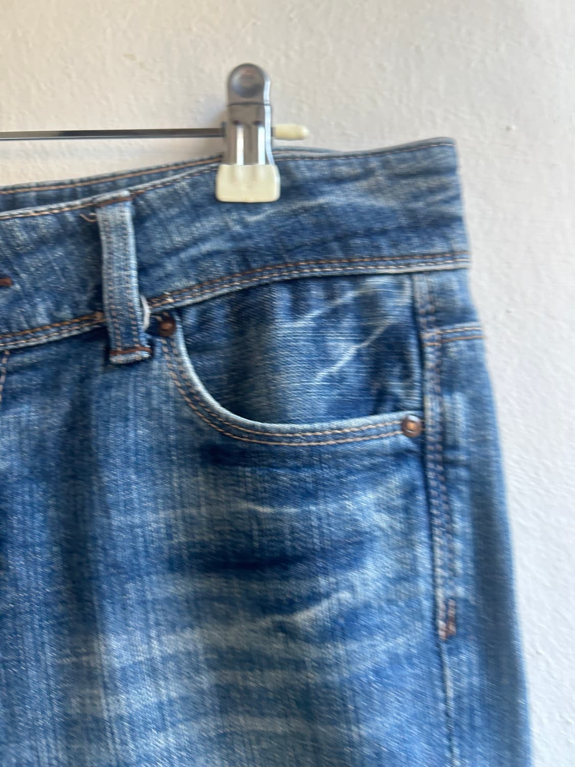 Denim capri 상품이미지3