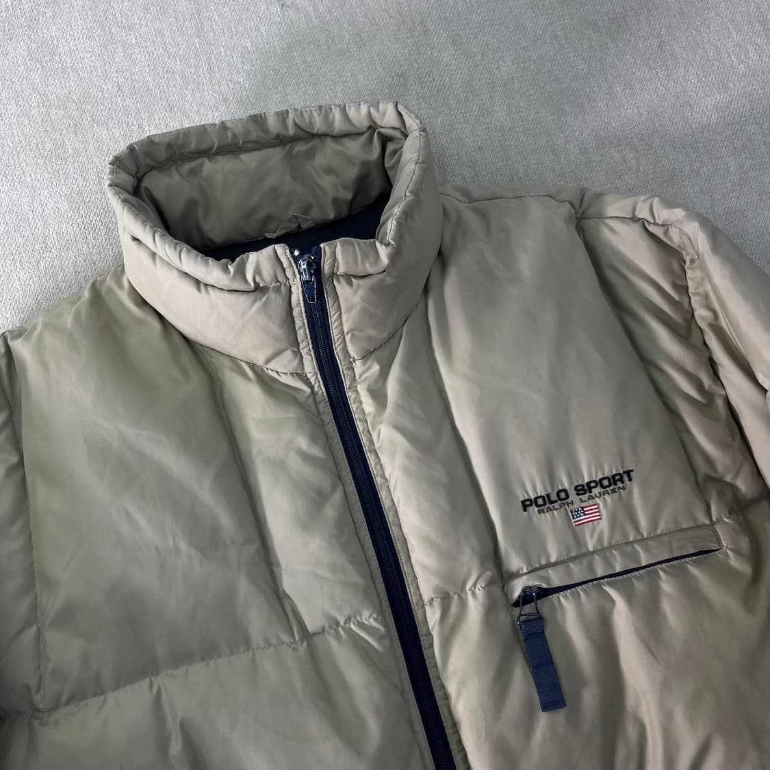 105 폴로랄프로렌 스포츠 덕다운 성조기 패딩 상품이미지2