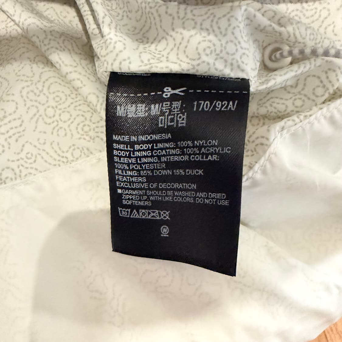 언더아머 화이트 덕 다운 푸퍼 점퍼 상품이미지4