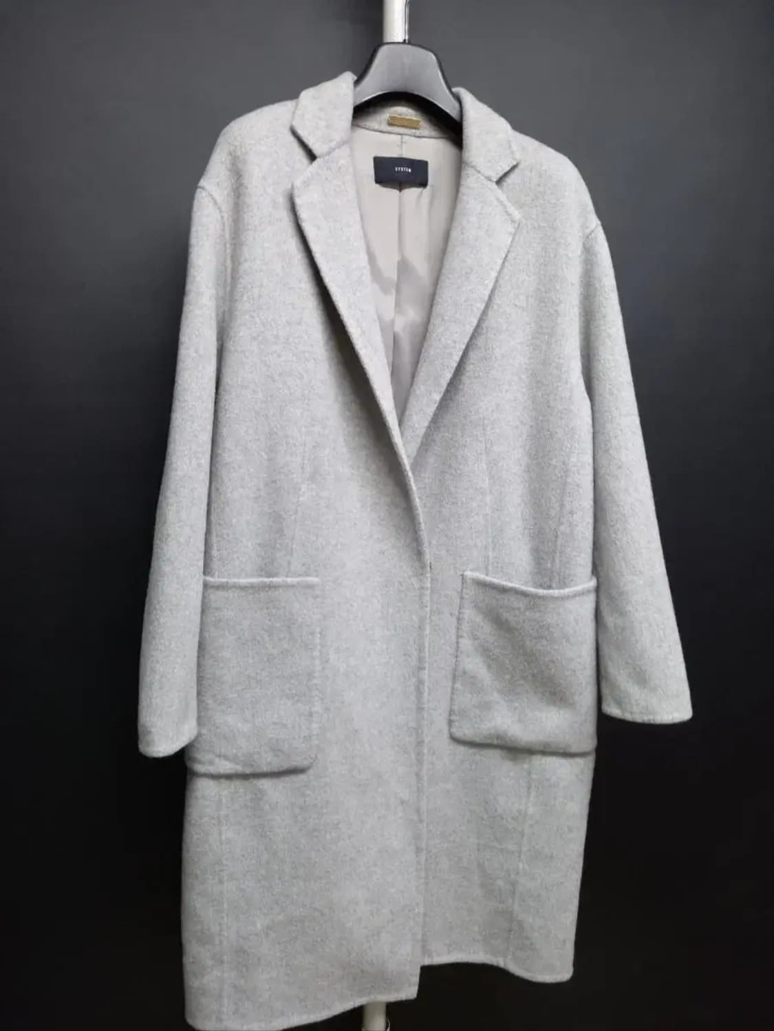 시스템 추동 핸드메이드 롱 코트 44.55 상품이미지3