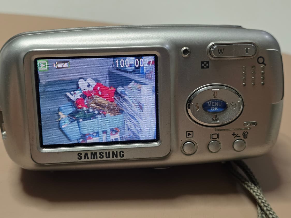 삼성 캐녹스 Cyber410 빈티지 디지털카메라 상품이미지6