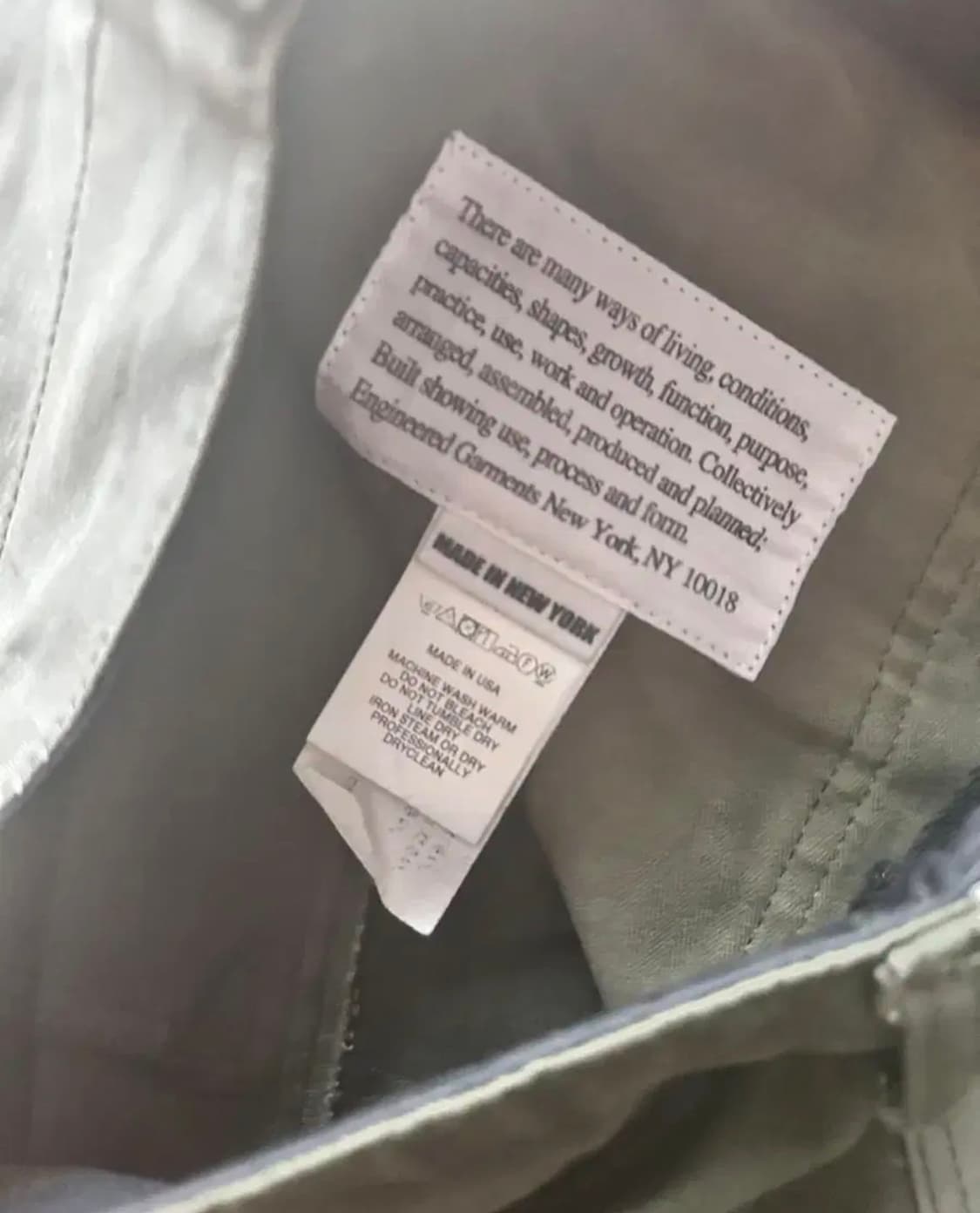 엔지니어드가먼츠 패치워크 퍼티그팬츠 / L 상품이미지3