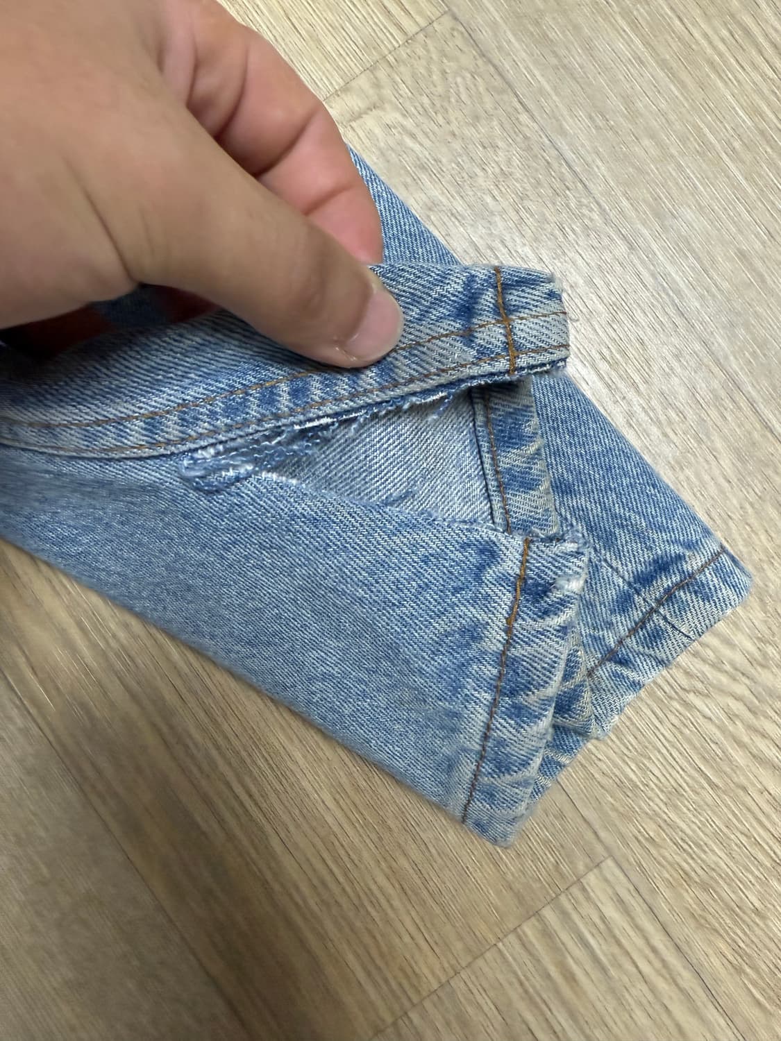 90s 미제 리바이스 501 데님팬츠36x30 상품이미지3