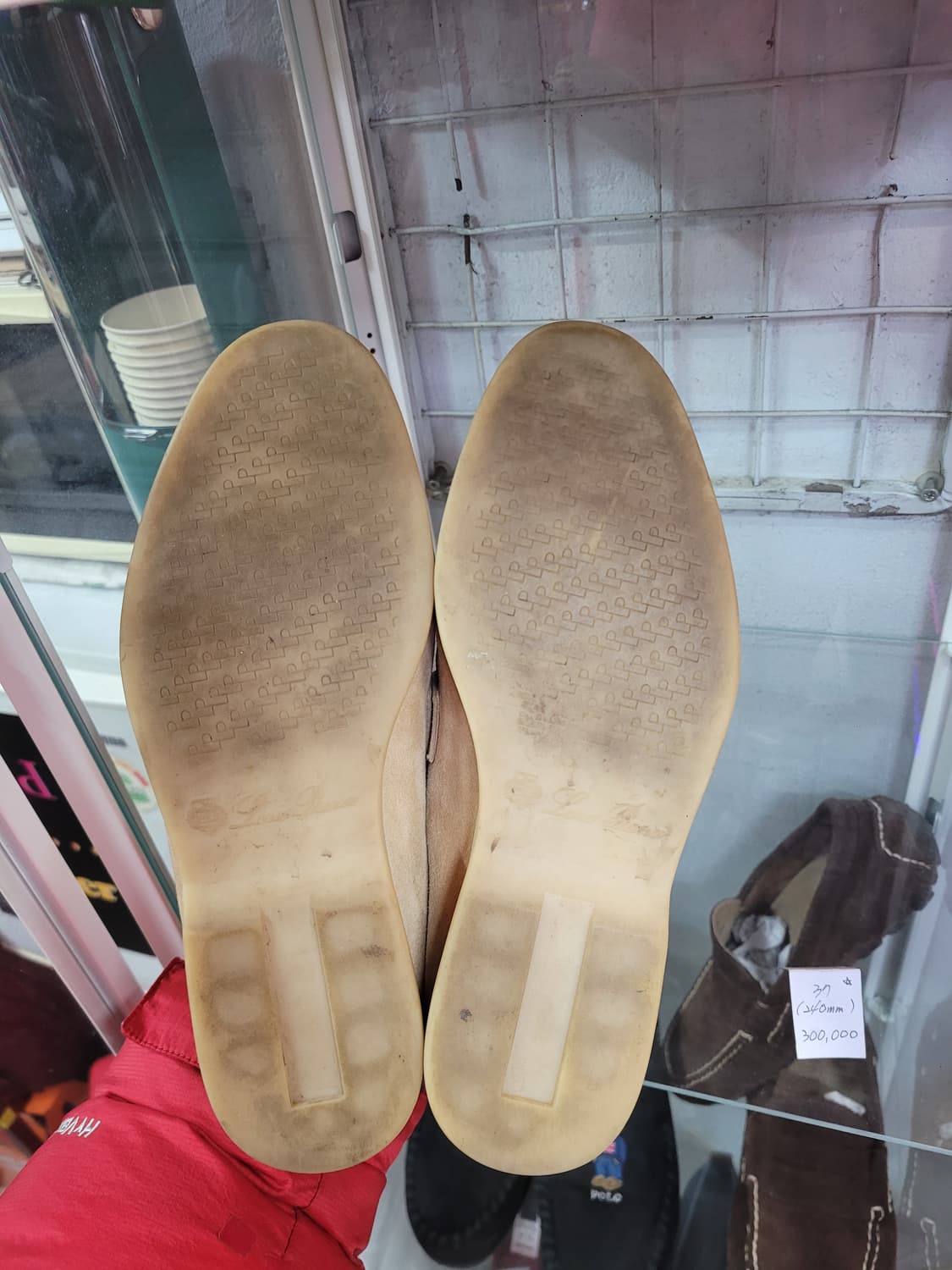 로로피아나 썸머워크 스웨이드 로퍼 37 상품이미지5