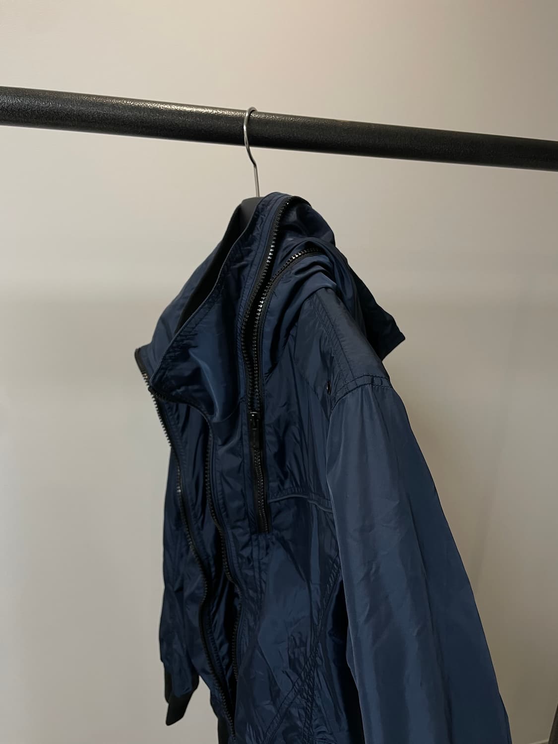 (105) tbj 네이비 락시크 블루종 바람막이 자켓 상품이미지7