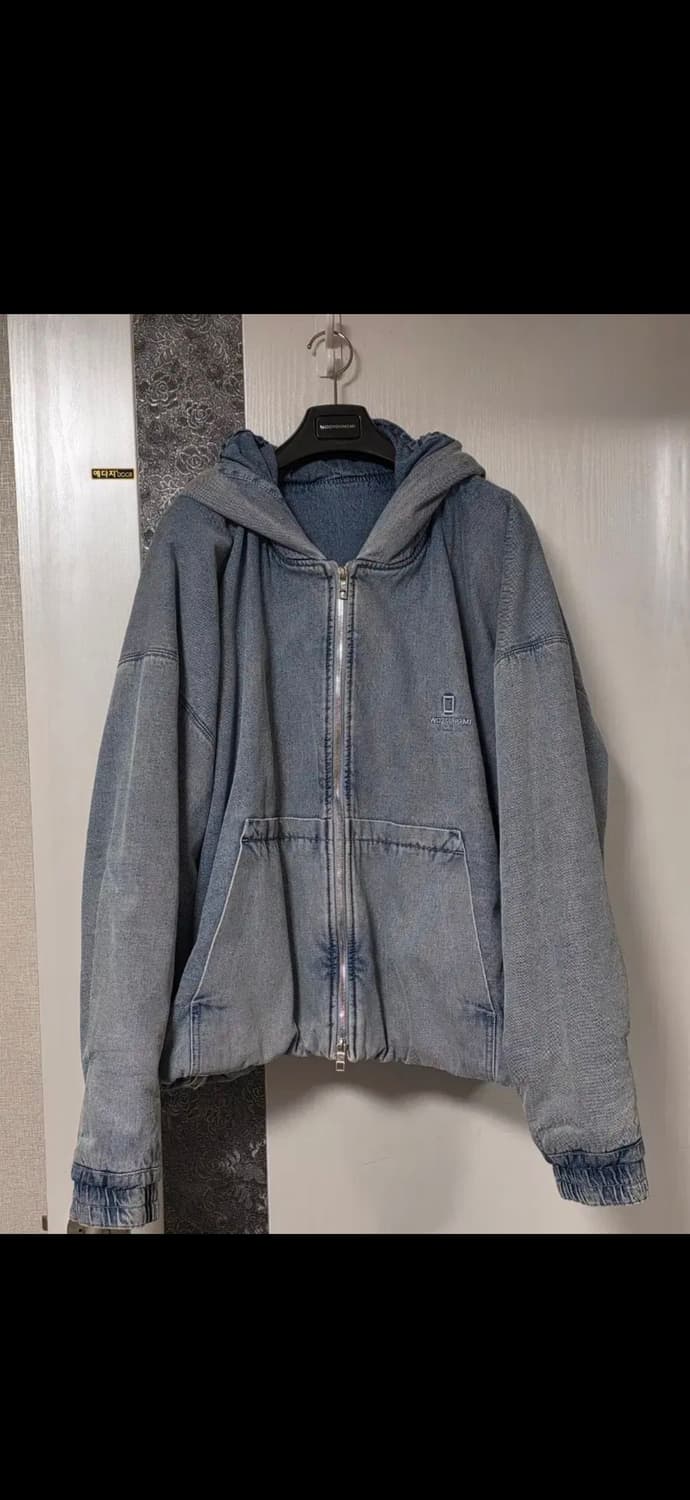 우영미23fw 데님후드 판매합니다. 상품이미지1