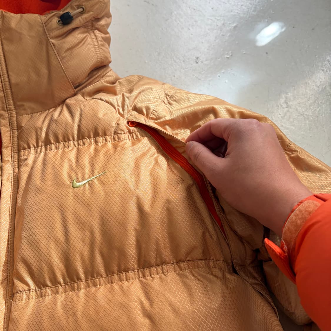 나이키 빈티지 리버시블 덕다운 패딩 L 상품이미지5