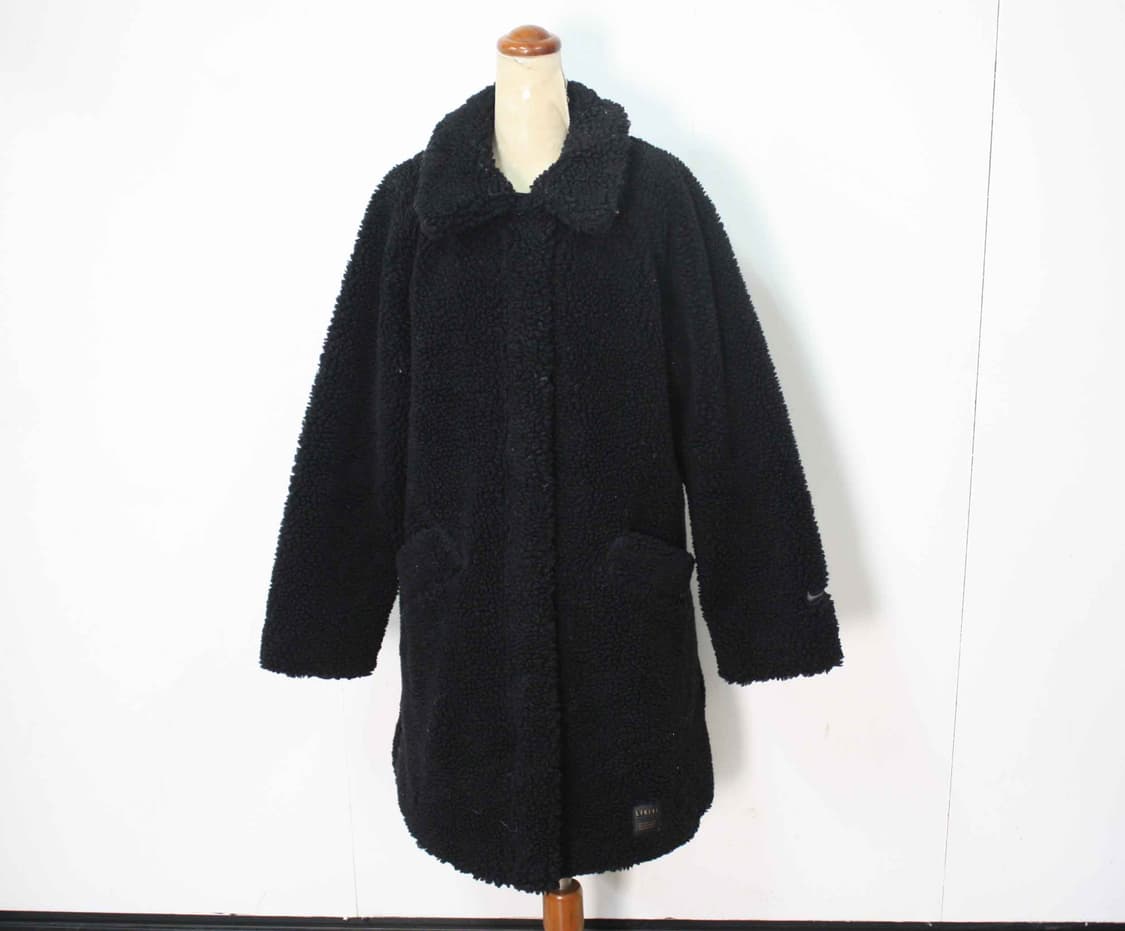 W-3377/나이키 정품 여성용 쉐르파 후리스 롱 자켓 90 상품이미지1