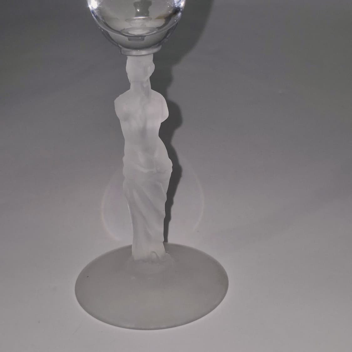 70s 사사키 크리스탈 불투명 비너스 샴페인 잔 1p 상품이미지10