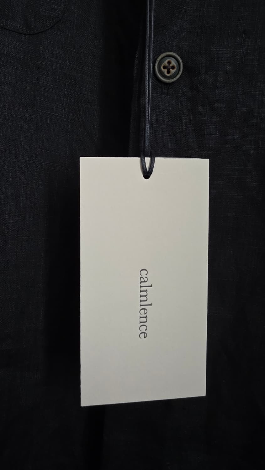 캄렌스 Linen cloth classic open collar 셔츠 상품이미지3