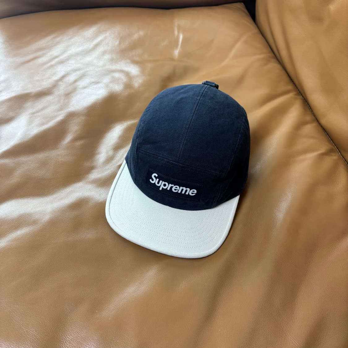 Supreme 슈프림 벤틸 네이비 캠프캡 모자 (Ventile Navy) 상품이미지2