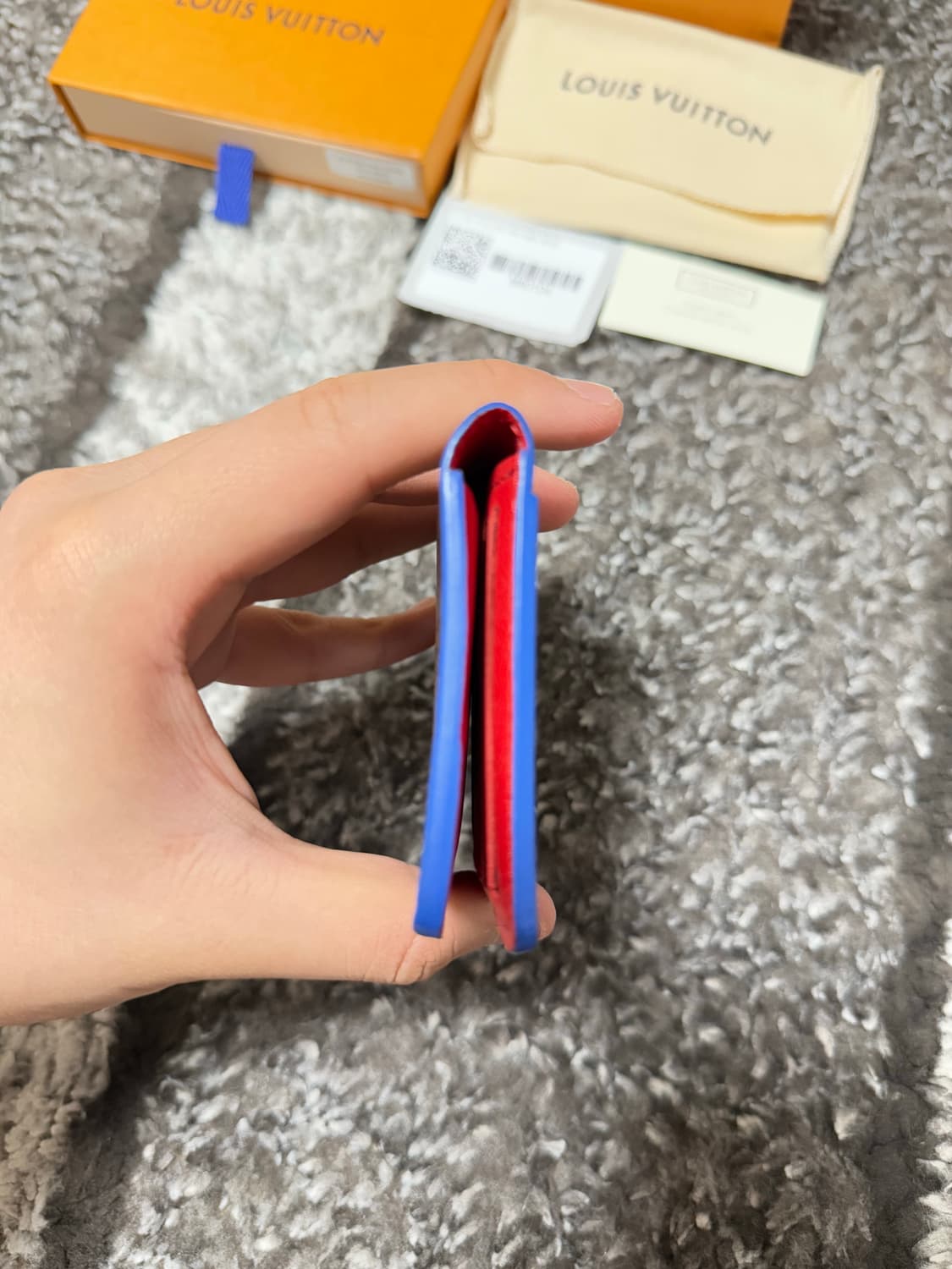 루이비통 NBA 한정판 이클립스 모노그램 오거나이저 카드지갑 상품이미지5