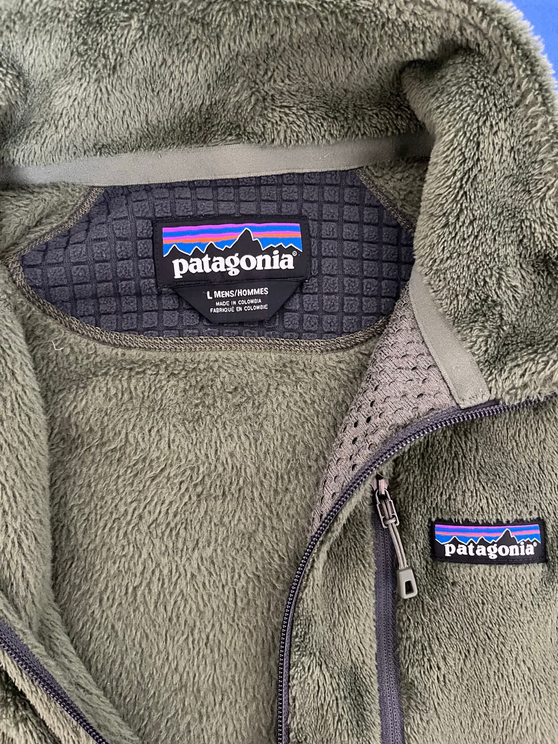 [판매] Patagonia R1 카키컬러 L사이즈 상품이미지3